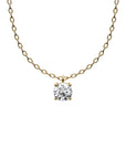 Asta Necklace Round Pendant