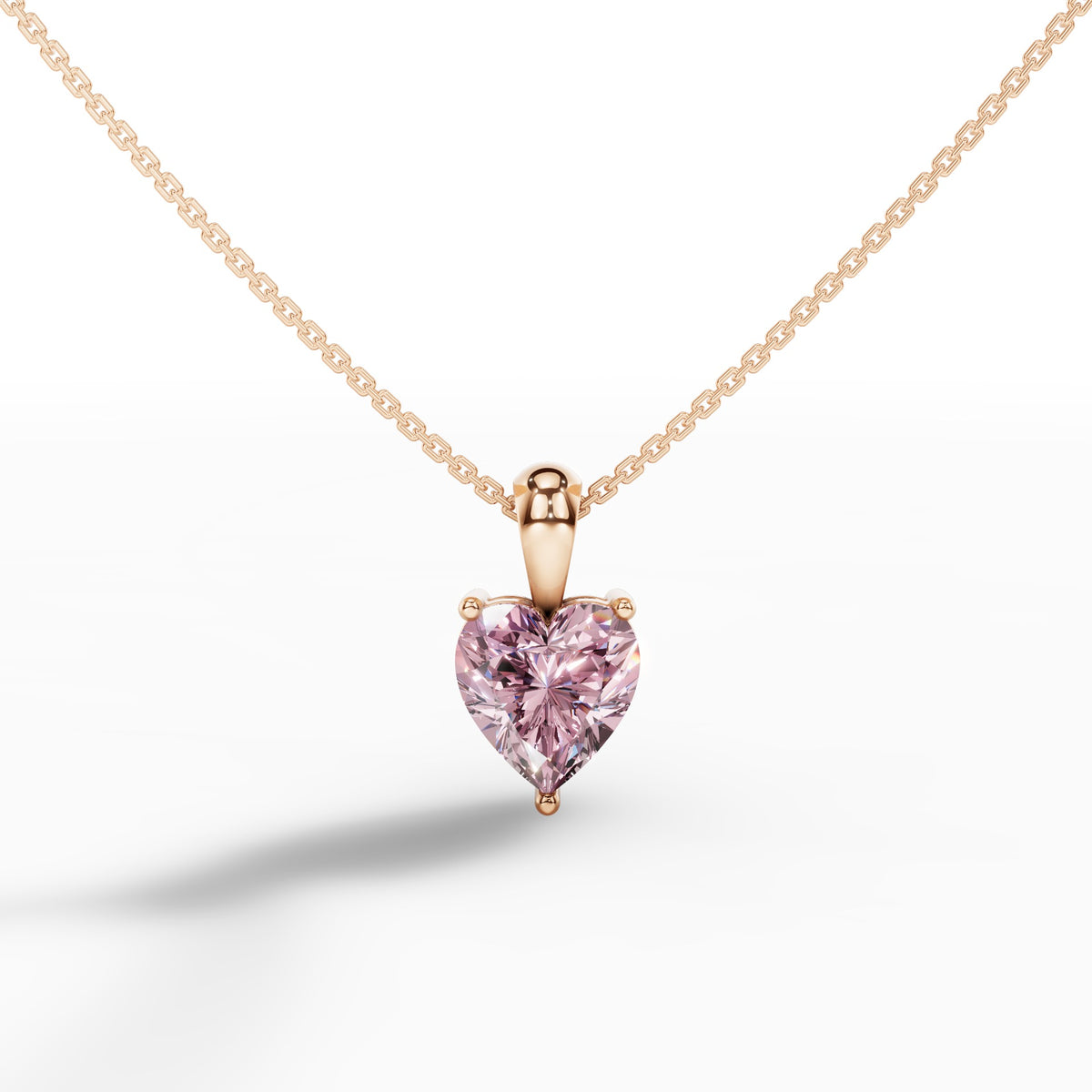 Eternal Love Color Diamond Heart Necklace – Britta Dietsche