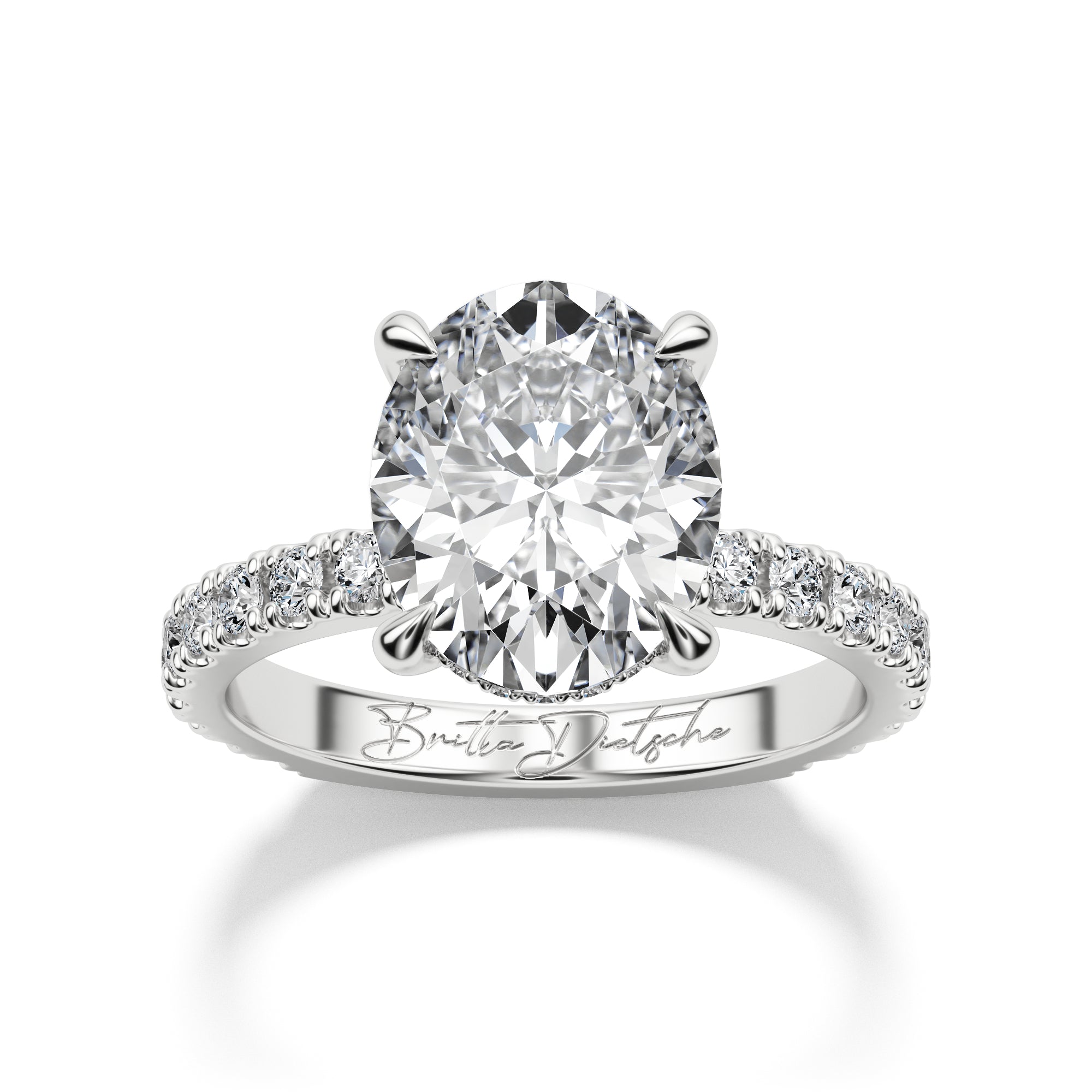 Lycia Oval Solitaire