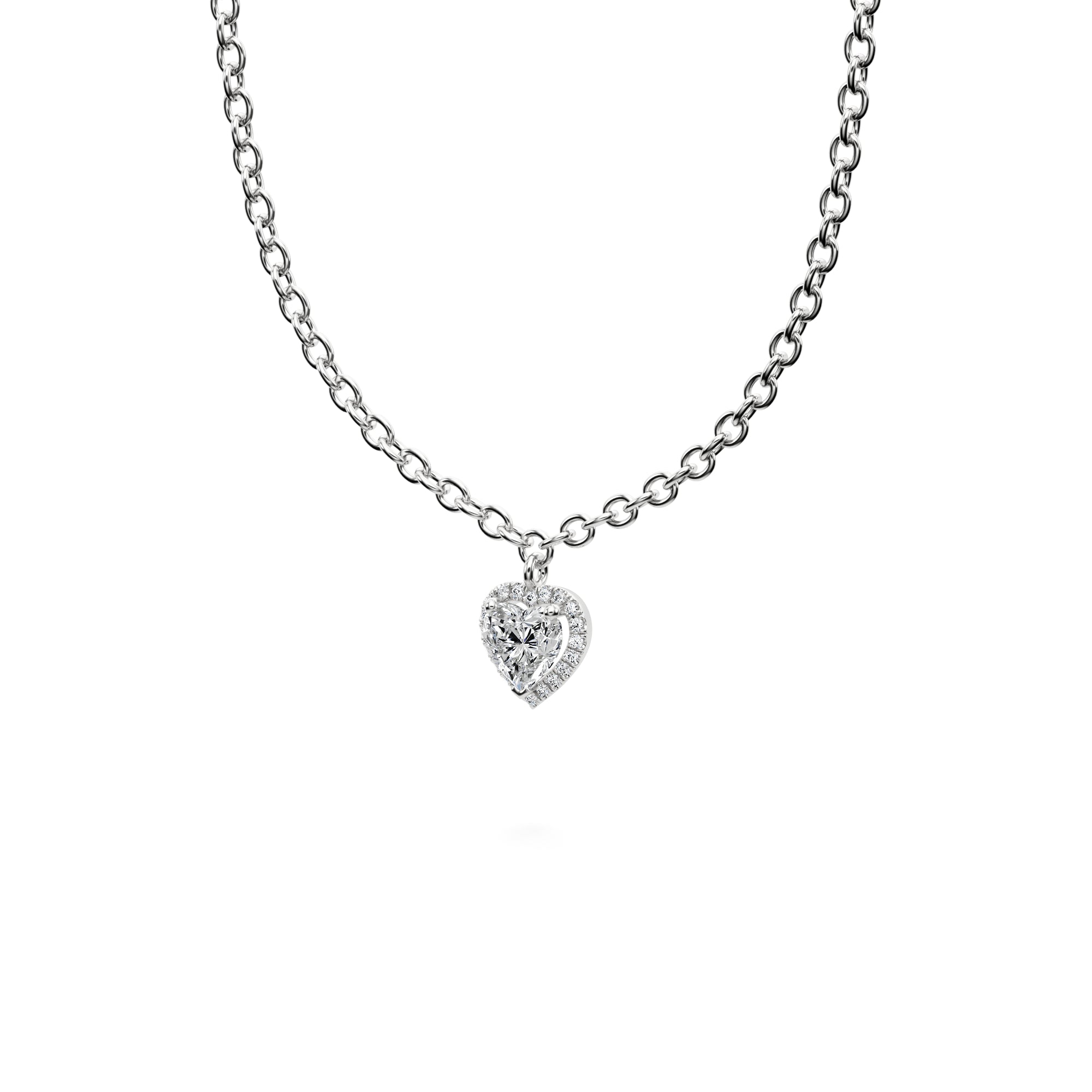 Vesta Heart Pendant Necklace
