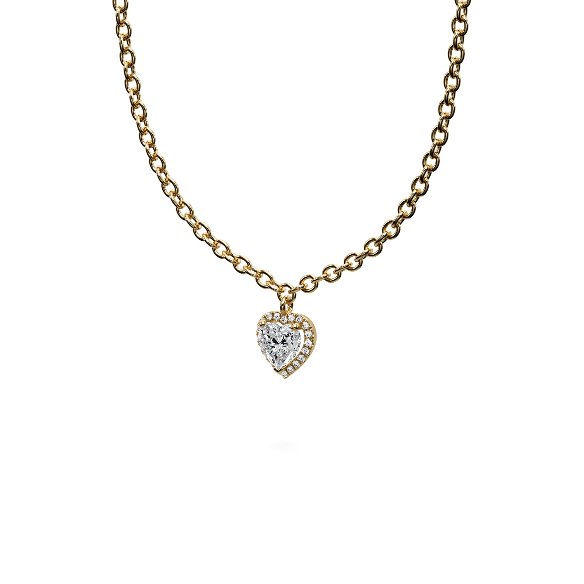 Vesta Heart Pendant Necklace