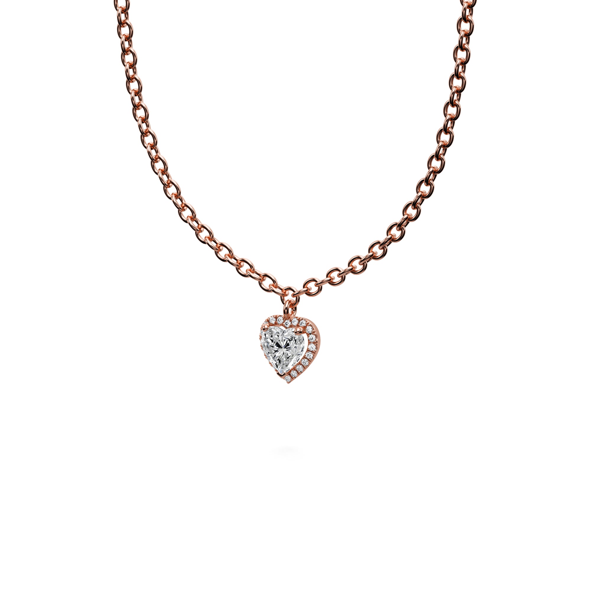 Vesta Heart Pendant Necklace