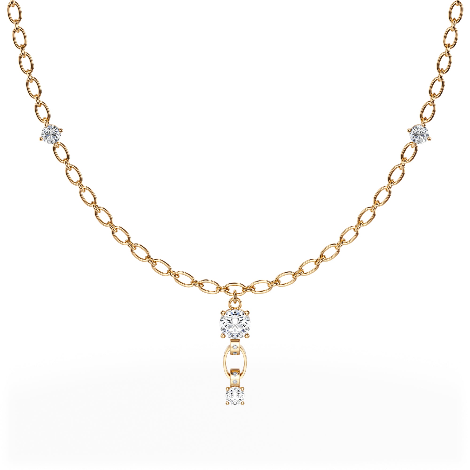 Tessa Necklace with Pendant