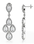 Vesta Long Drop Earrings