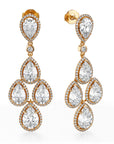 Vesta Long Drop Earrings