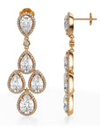 Vesta Long Drop Earrings