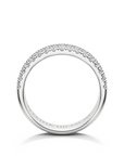 Iris Band with Sidestones