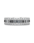 Iris Band with Sidestones