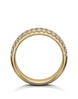 Iris Band with Sidestones