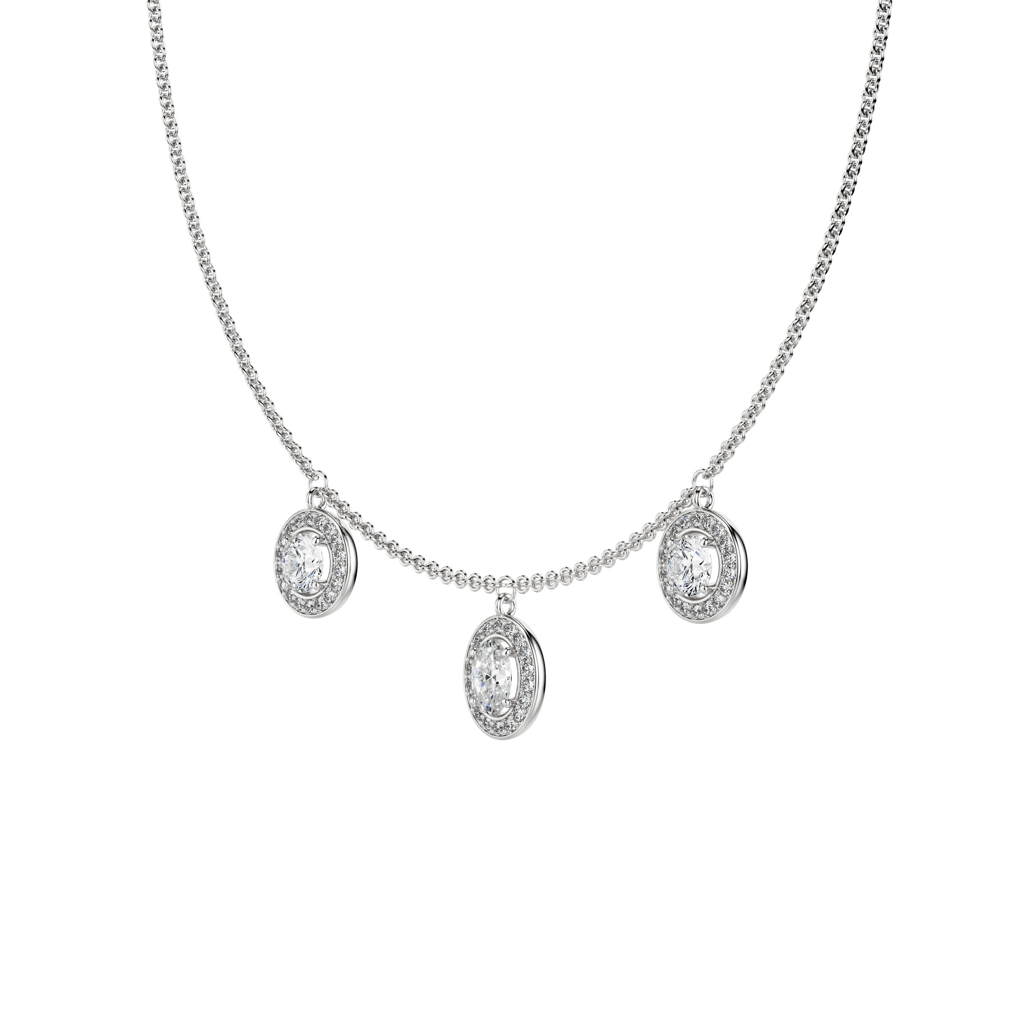 Vesta 3 Charms Necklace