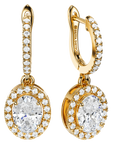 Vesta Earrings Oval