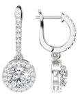 Vesta Earrings Round