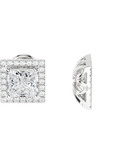 Vesta Earring Jackets Princess 1ct