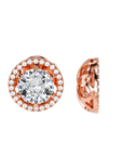 Vesta Earring Jackets Round 1ct