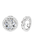 Vesta Earring Jackets Round 1ct