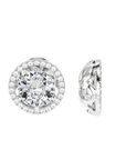 Vesta Earring Jackets Round 1ct