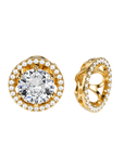 Vesta Earring Jackets Round 1ct
