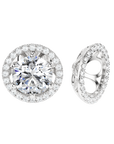 Vesta Earring Jackets Round 2ct