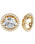 Vesta Earring Jackets Round 2ct