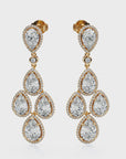 Vesta Long Drop Earrings