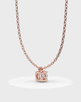 Asta Necklace Round Pendant