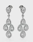 Vesta Long Drop Earrings