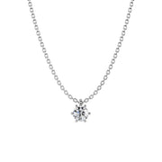 Asta Necklace Round Pendant