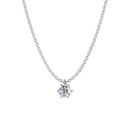 Asta Necklace Round Pendant