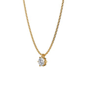 Asta Necklace Round Pendant