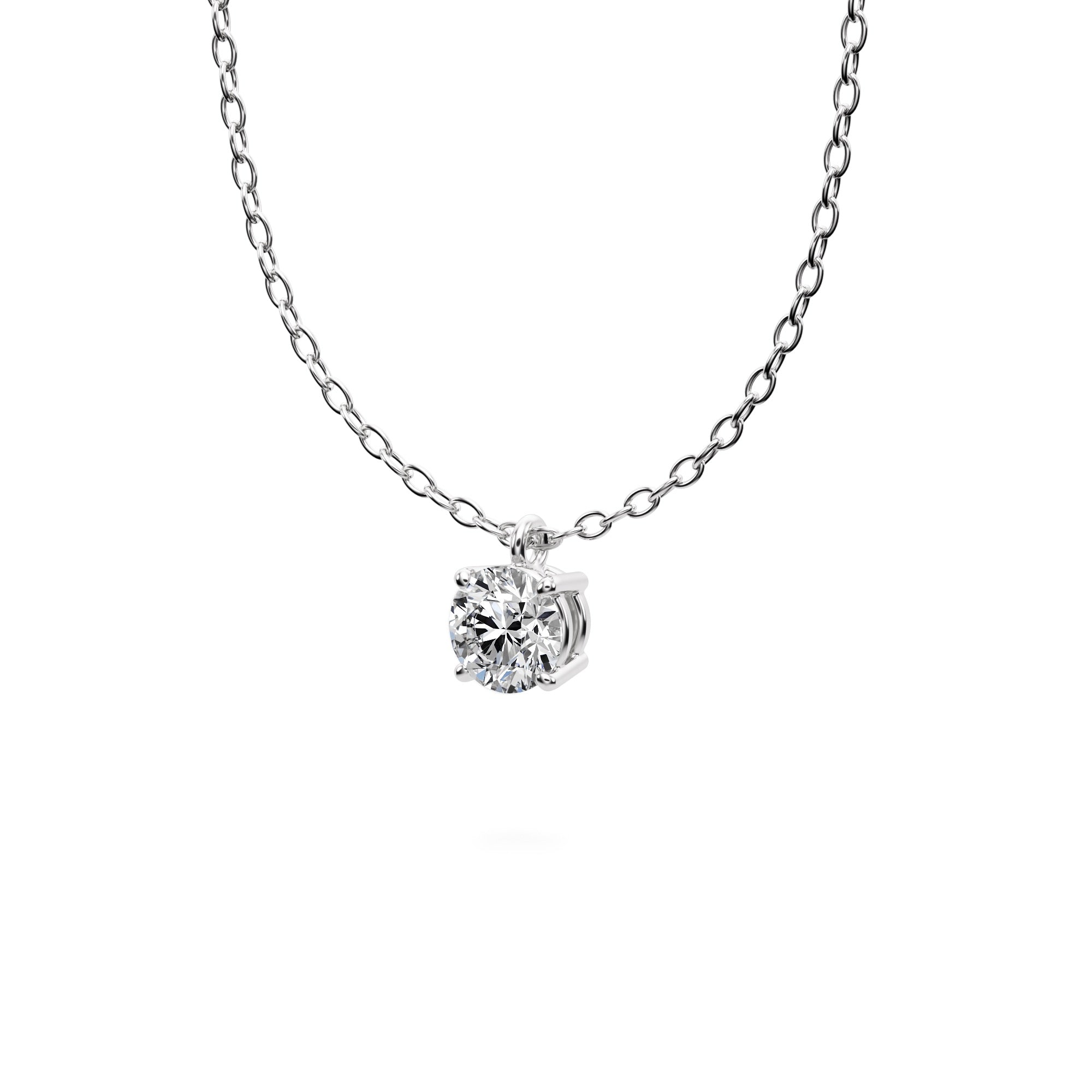 Asta Necklace Round Pendant