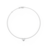 Asta Necklace Round Pendant