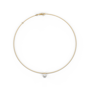 Asta Necklace Round Pendant