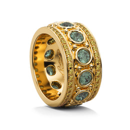 Athena Ring Green