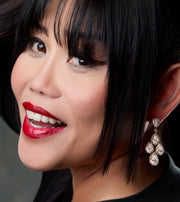 Vesta Long Drop Earrings