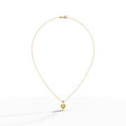 Eternal Love Color Diamond Heart Necklace