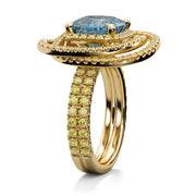 Galaxy Cocktail Ring