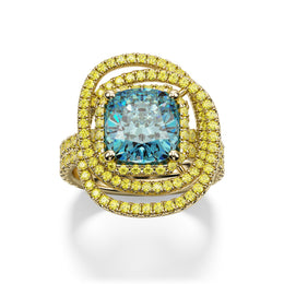 Galaxy Cocktail Ring