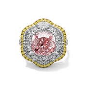 Harmony of Hues Cocktail Ring