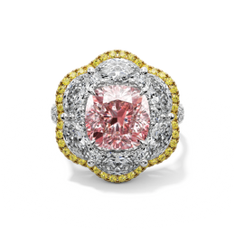 Harmony of Hues Cocktail Ring
