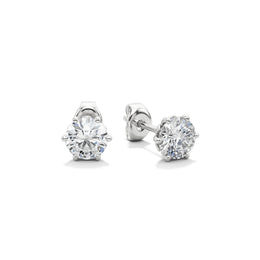 Asta Earstuds Round 6 Prongs