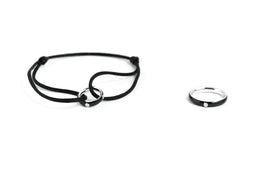 Silk Bracelet Black