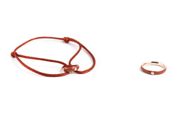 Silk Bracelet Brown