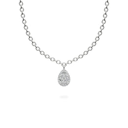 Vesta Halskette  Pear Anhänger