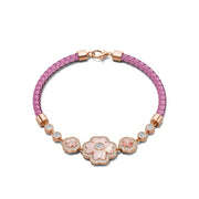 Clover Lederarmband 