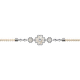 Clover Leather Bracelet