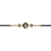 Clover Lederarmband 