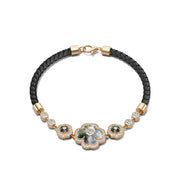 Clover Lederarmband 