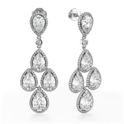 Vesta Long Drop Earrings