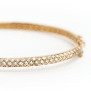 Lycia Bangle Tripple Row