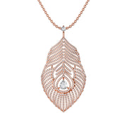 Feather Pendant Necklace